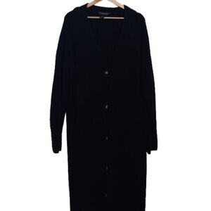 Victoria's Secret Elegant Black Long Cardigan